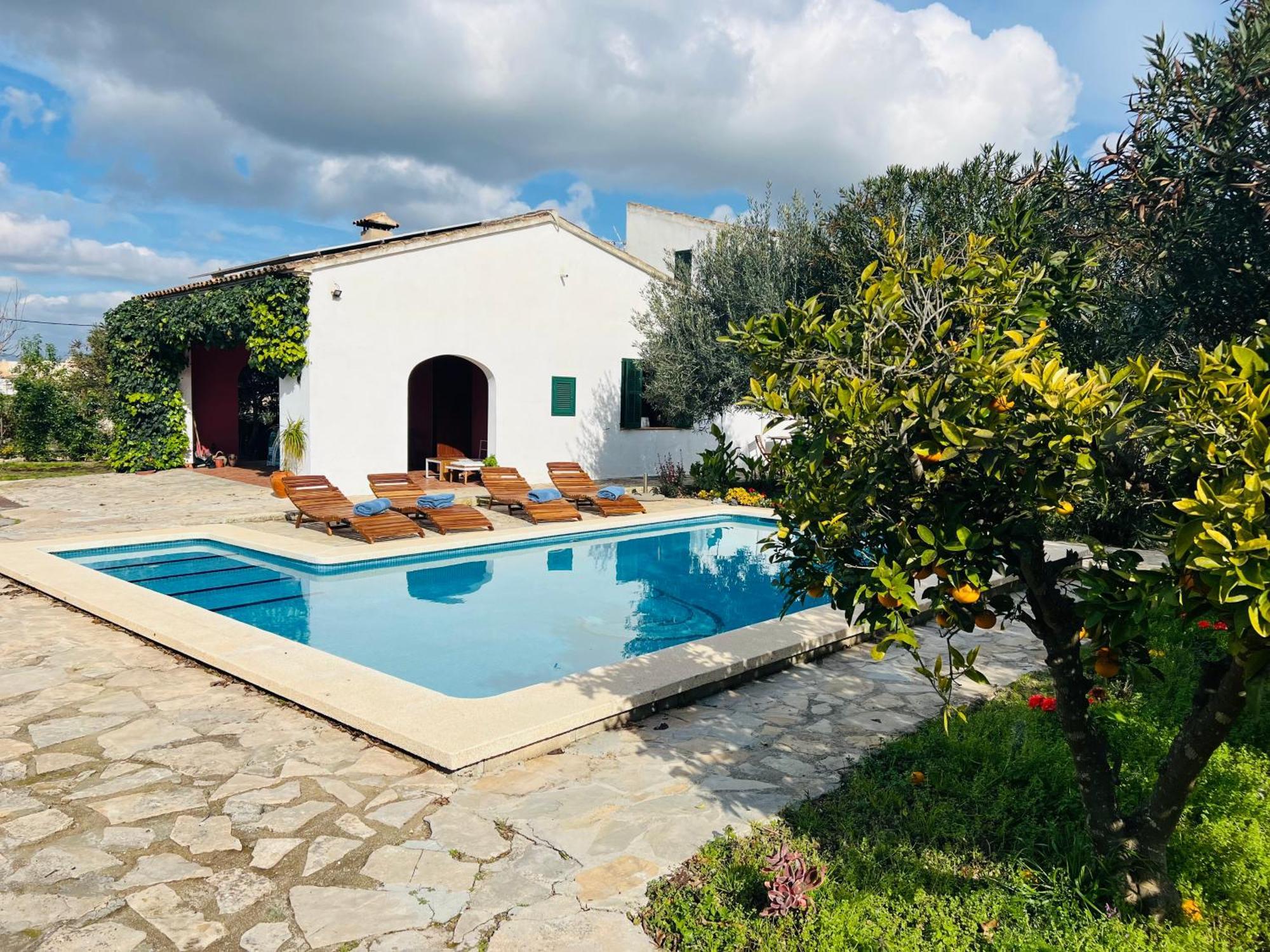 Villa Es Puig à Santa Margalida Extérieur photo
